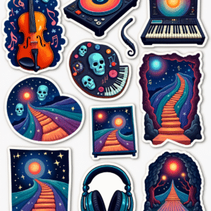 School Subjects - Sticker Sheet v5